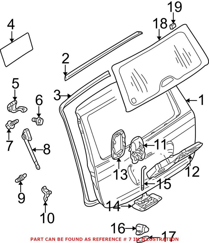 Mercedes Suspension Stabilizer Bar Bracket Bolt 910105010009